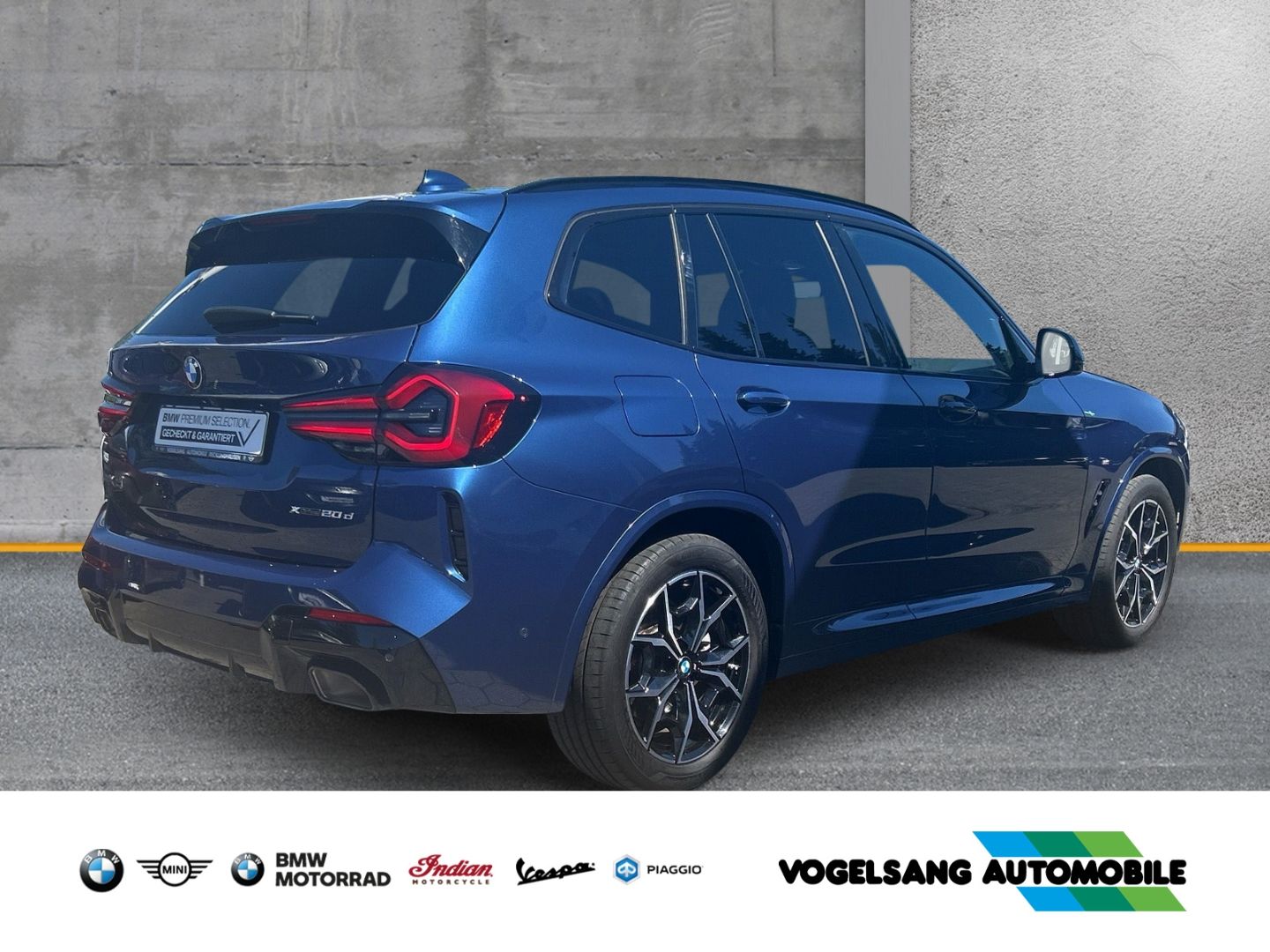 Fahrzeugabbildung BMW X3 xDrive20d,M Sport,Laserlicht,