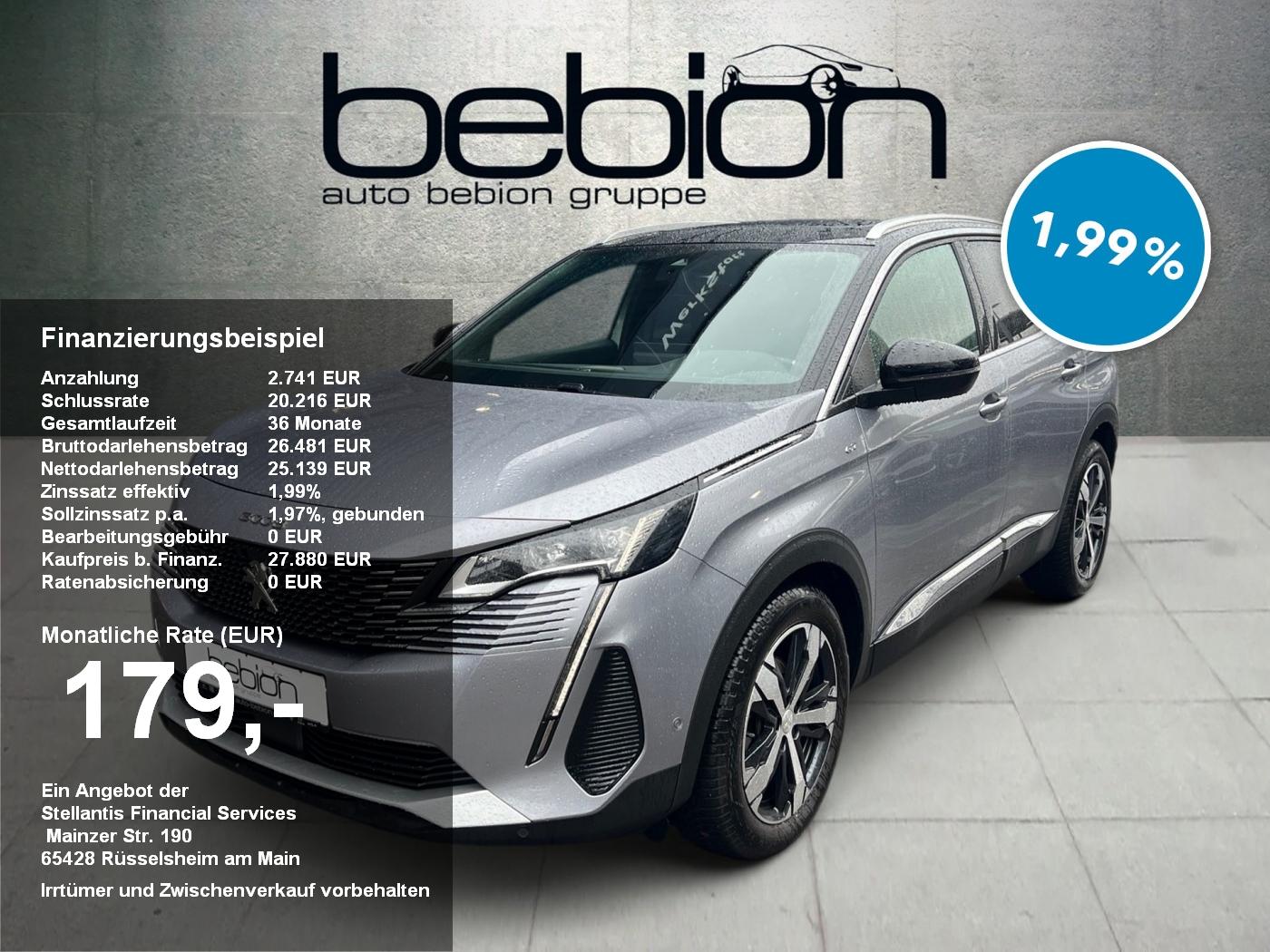 Peugeot 3008 1.5 BlueHDi 130 GT ACC KeyLess LED Navi PDC