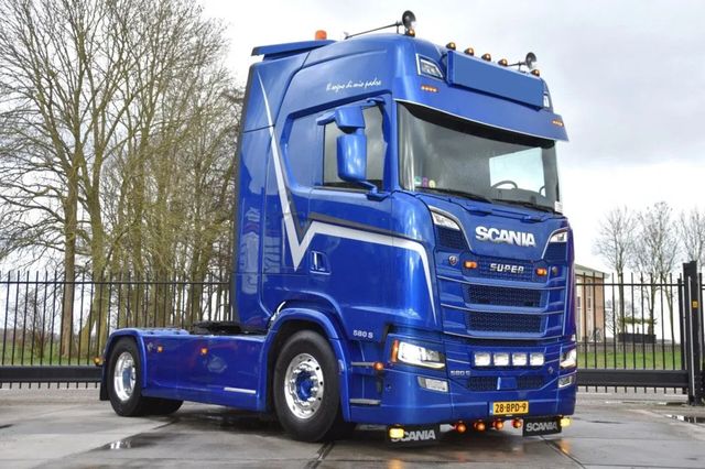 Scania S580 V8 NGS 4x2NB - RETARDER - 665 TKM - FULL AI