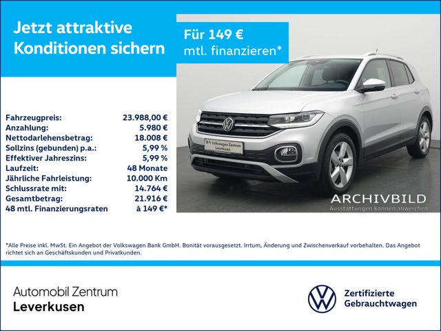 Volkswagen T-Cross TSI Style DSG VIRT KAM APP LED SHZ PDC