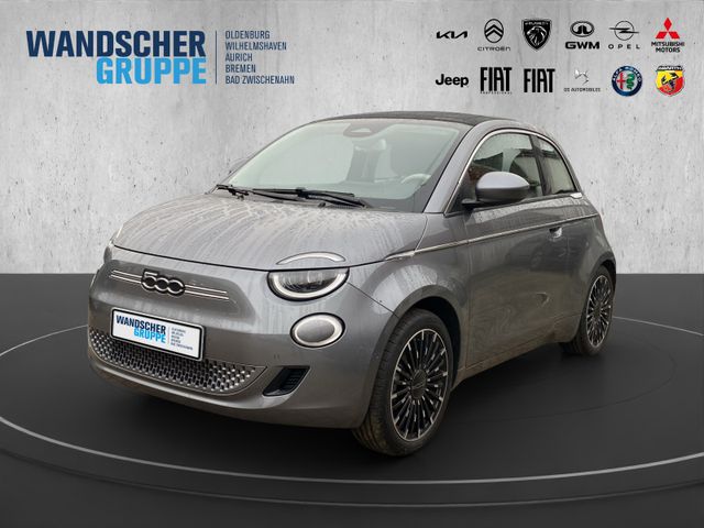 Fiat 500e Cabrio La Prima +Kam.+LED+SpurH