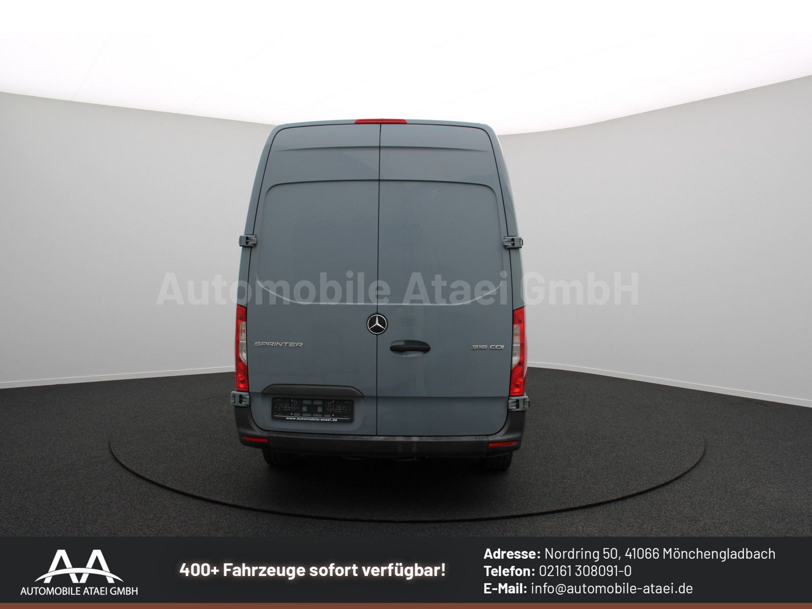 Fahrzeugabbildung Mercedes-Benz Sprinter 316 CDI 1.HAND+ 3-SITZE+ 230V 7288