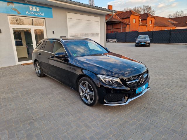 Mercedes-Benz C 250 AMG Line+Automatik+Allrad+Panoramadach