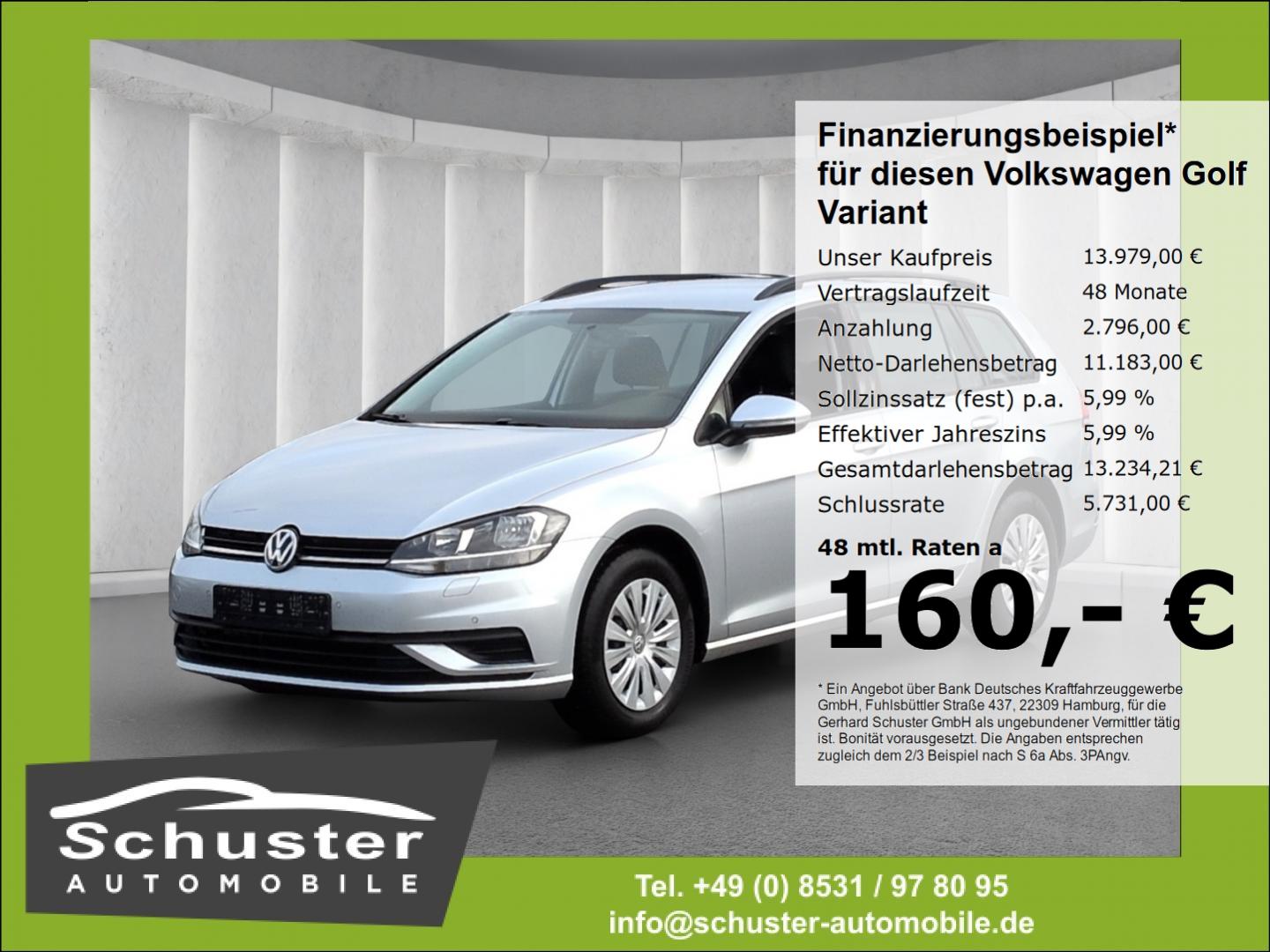 Volkswagen Golf Variant VII 1.6TDI*Tempo SHZ PDCv+h Bluetoo