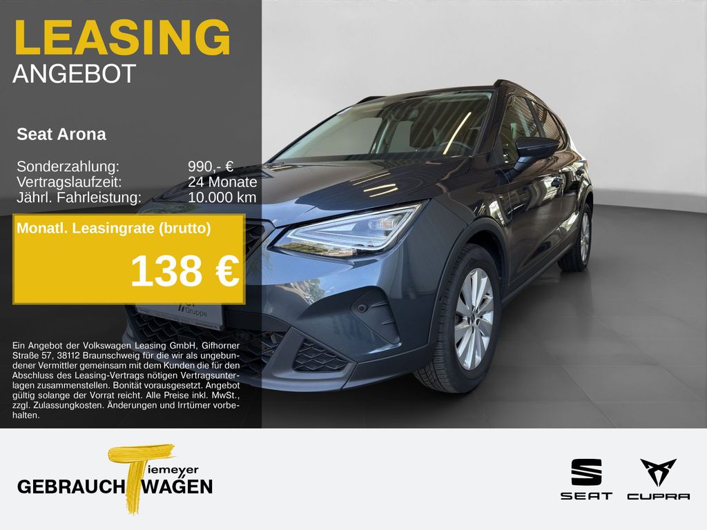 Arona 1.0 TSI STYLE NAVI SH ACC PARKLENK GJR