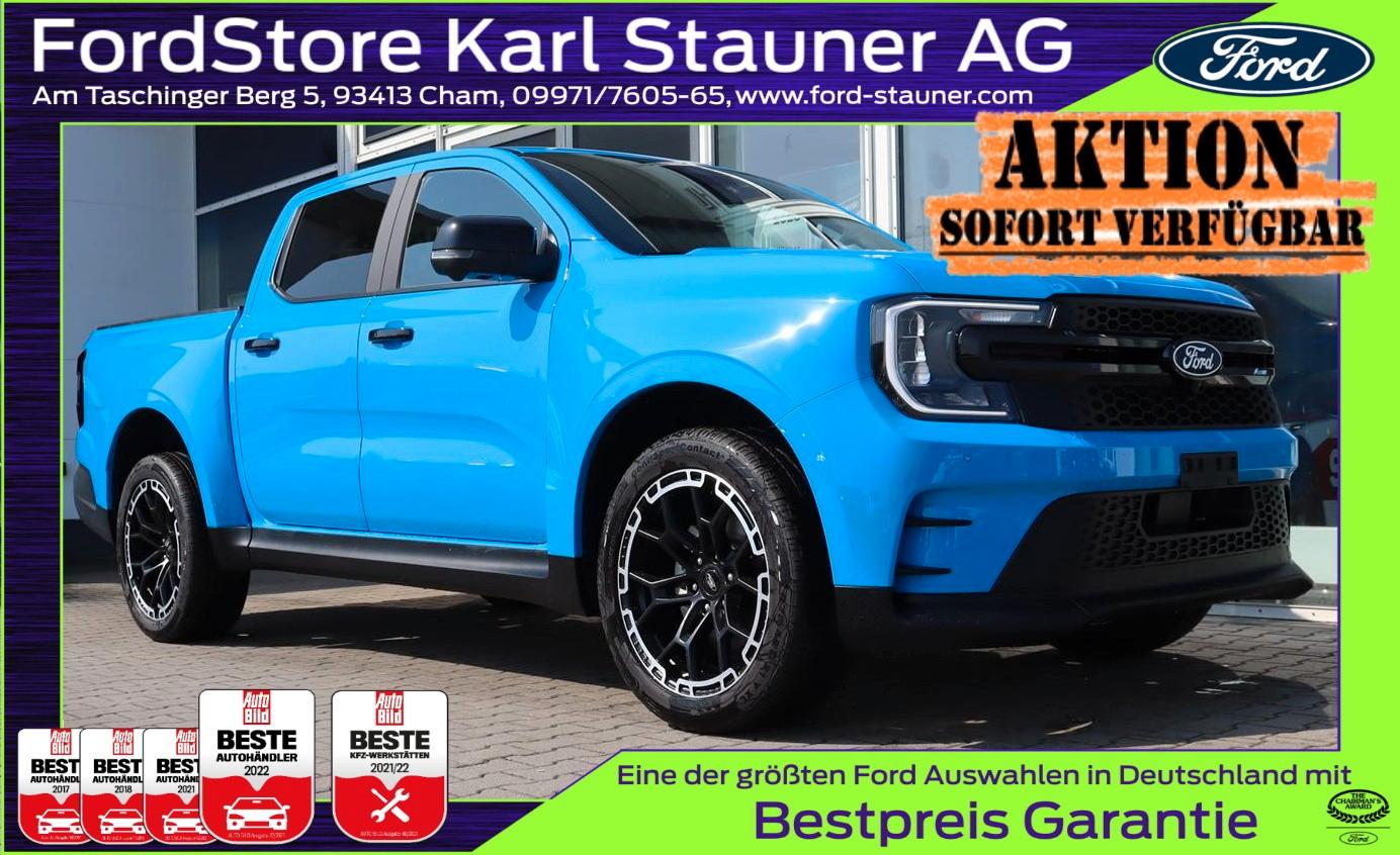 Ford Ranger MS-RT DOKA 3.0 EcoBlue AHK 360° 0,0% FIN*