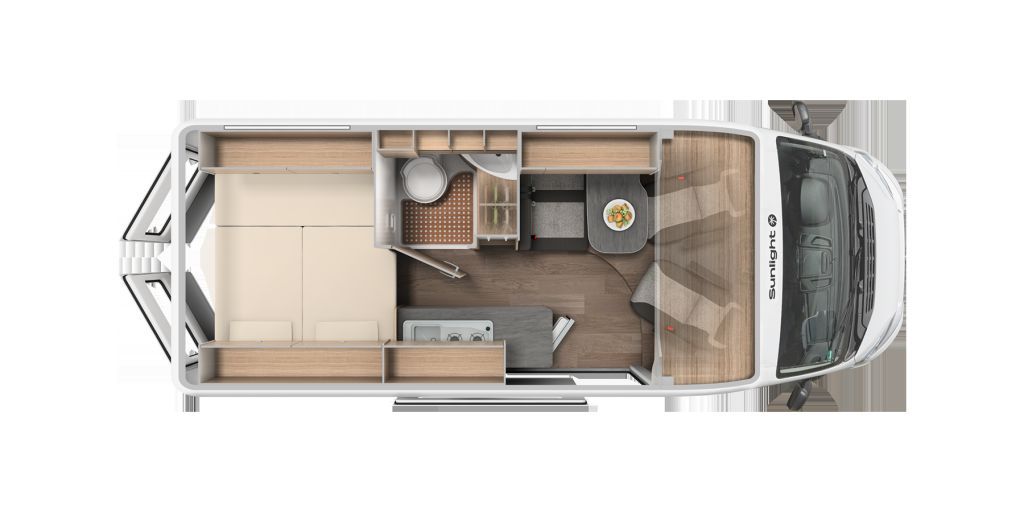 Sunlight Camper Van Cliff 600 Markise+Basic Paket 