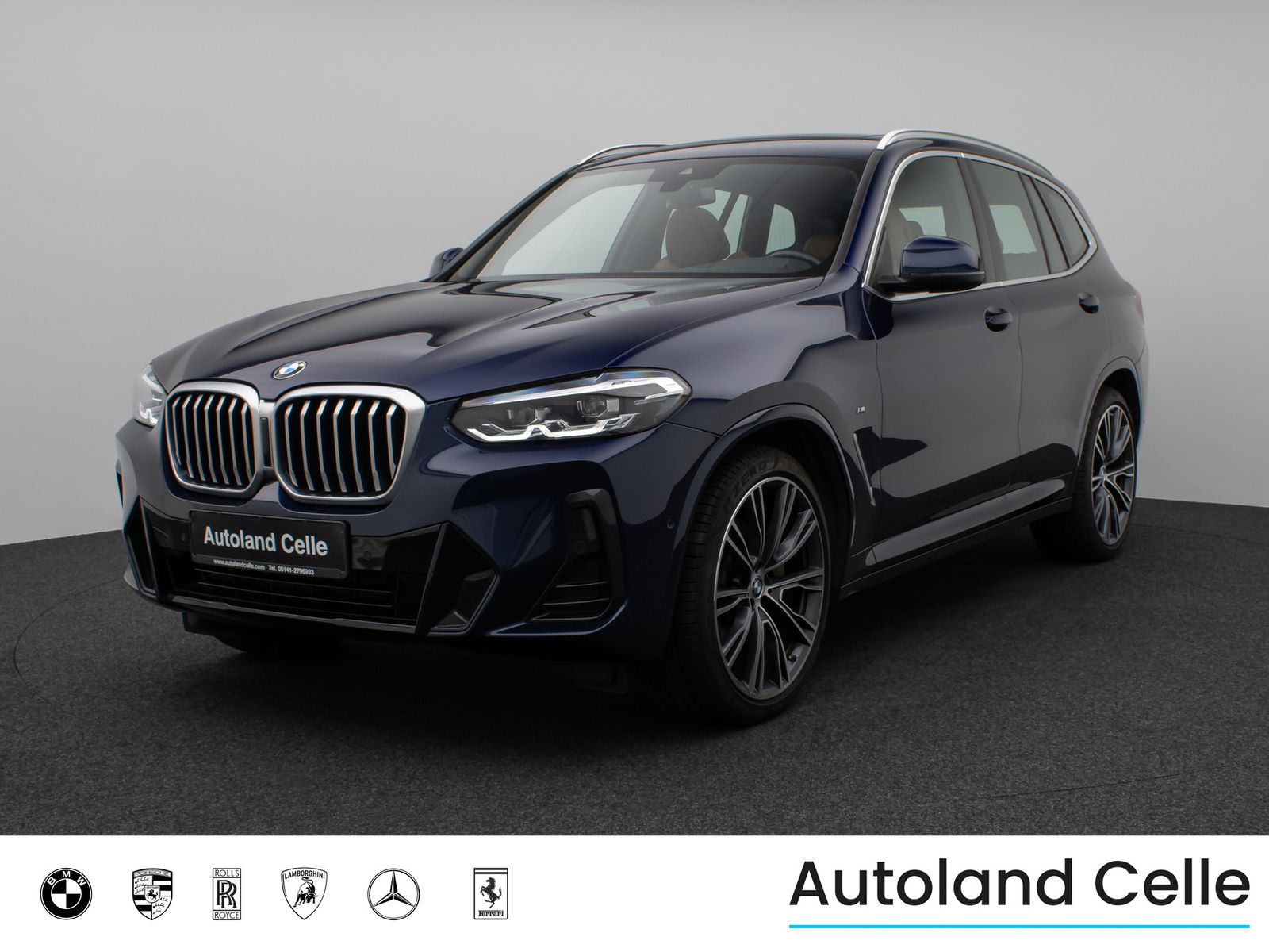 Fahrzeugabbildung BMW X3 xD30d M Sport Panoram Kamera DAB HiFi AHK 21"