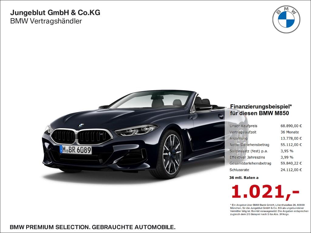 BMW M850 i xDrive Cabrio LaserlichtSoftCloseLiveCo 2023