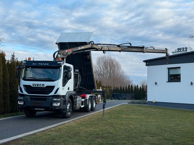 Iveco TRAKKER 450 6X4 DOUBLE HYDRO-BOARD HIAB