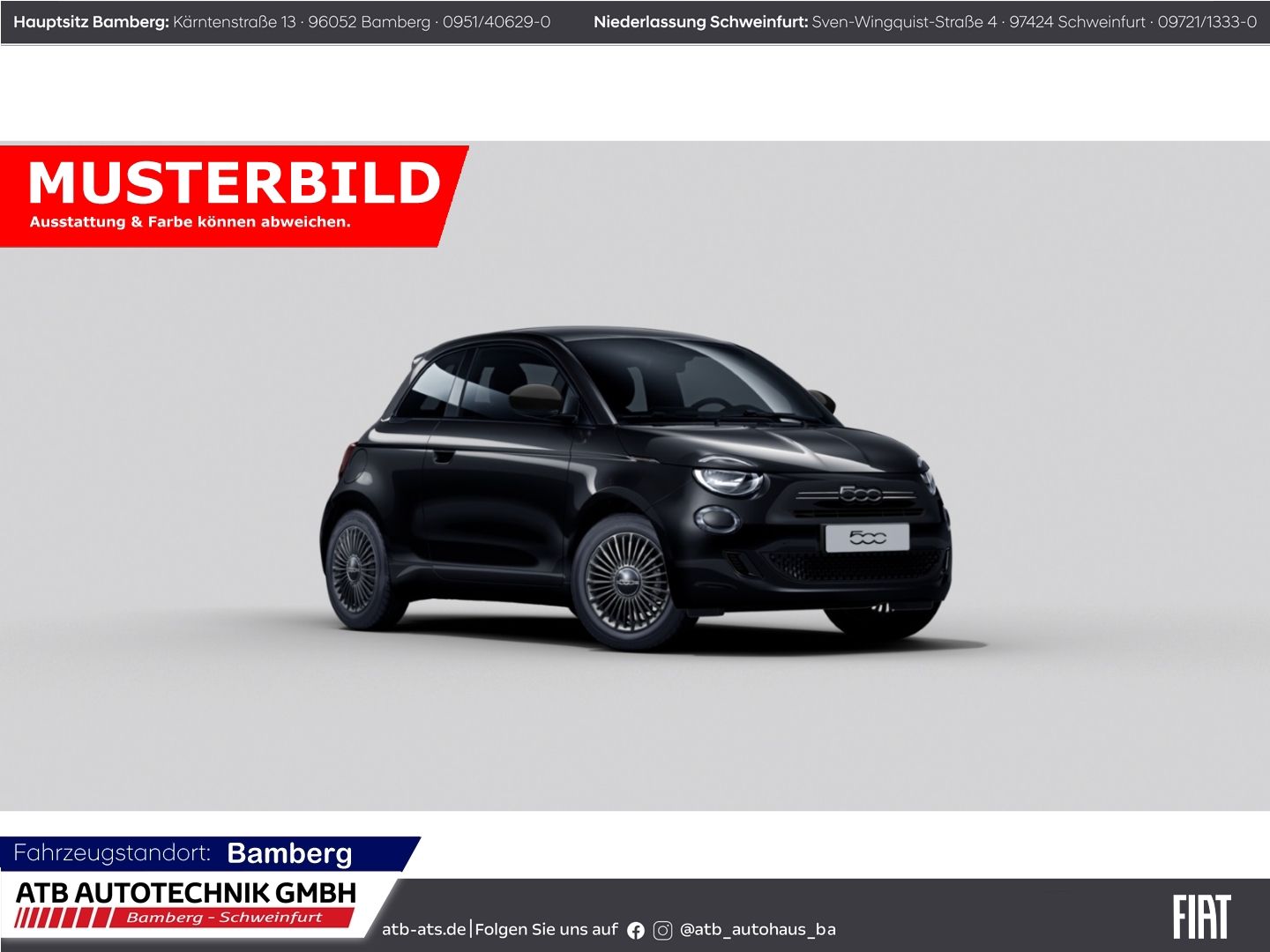 Fahrzeugabbildung Fiat 500 Hybrid Limousine ICON,K-Paket, Rückfahrka.,S