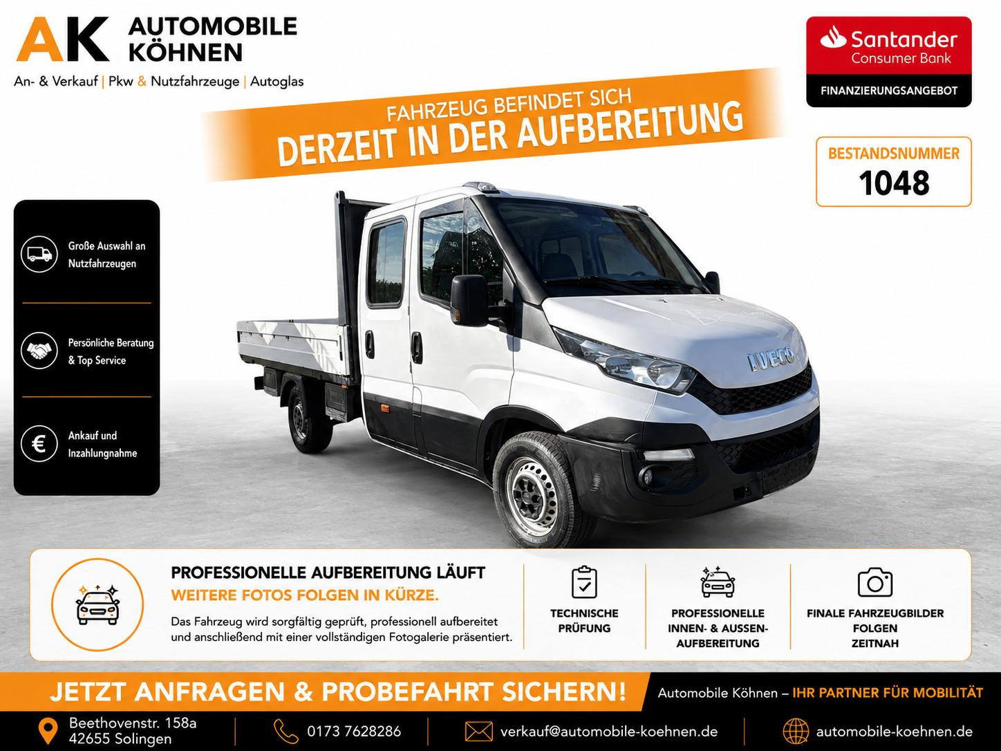 Iveco Daily 35S17 DOKA / 3 LITER / AHK / TÜV / 7 SITZE