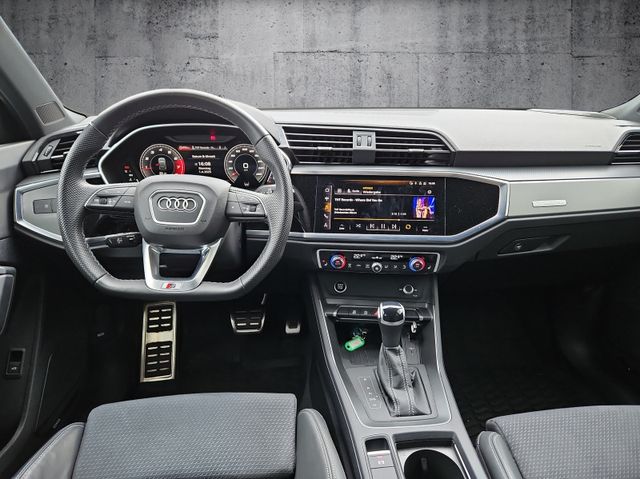 Q3 40 TFSI quattro S tronic S line schwarz Optik