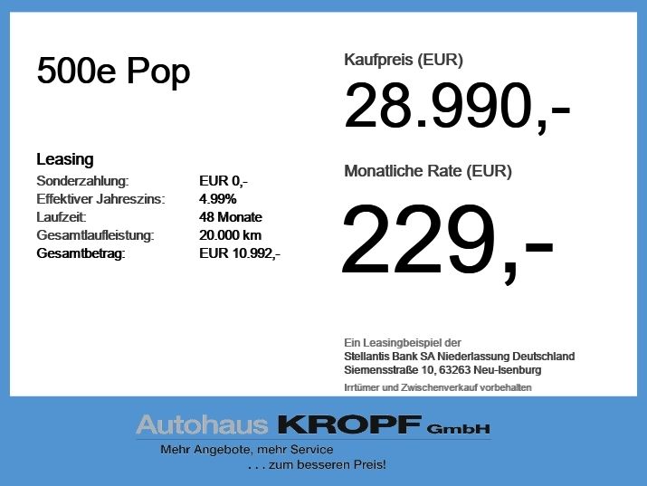 Fiat 500e - Bild 4