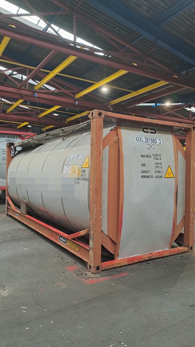 Vanhool 26.000 Liter V4A Schwallwände  ADR  1/28