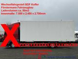 Andere Wechselbrücke BDF Koffer Förstermann ca. 50 m3 - Wechselbrücke