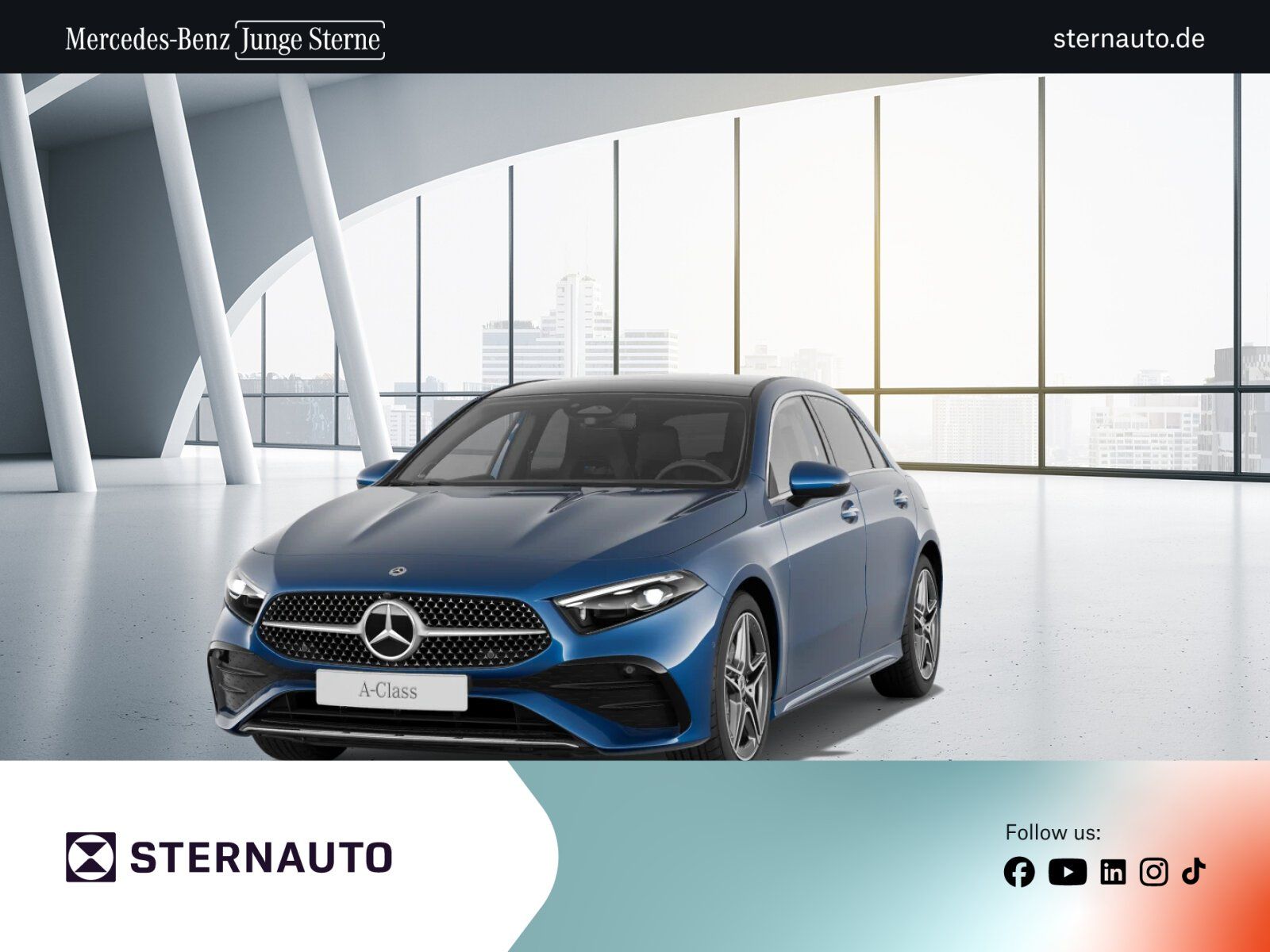 Mercedes-Benz A 250 e AMG Prem PLus Pano Distr Burm Multibeam