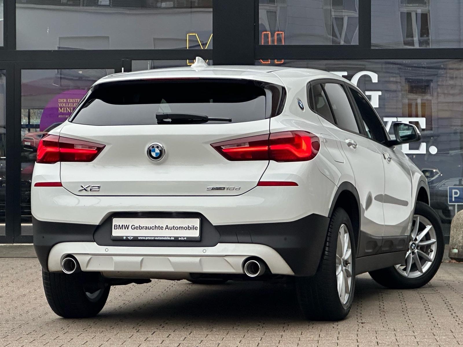 BMW X2 sDrive18d LED Navi Aut. PA PDC Tempomat Shz