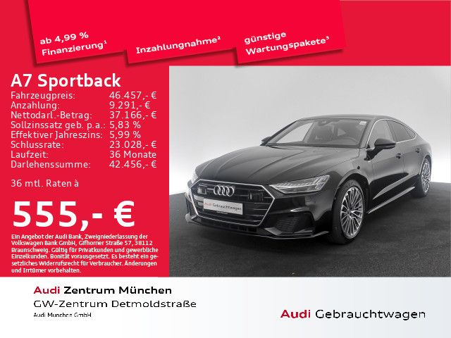 Audi A7 Sportback 45 TFSI qu. S tronic S line HD-Matr