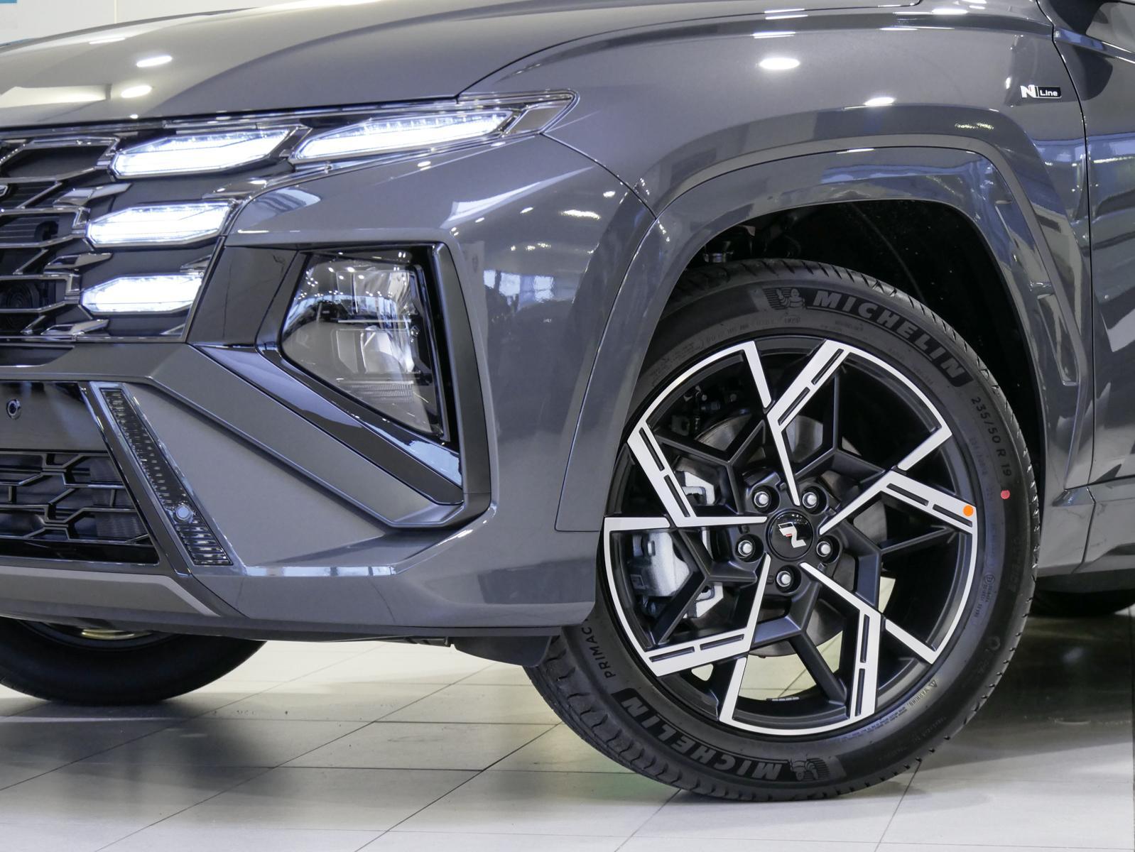 Hyundai TUCSON 1.6 TGDI N-Line 4WD Alcantara LAGERWAGEN, миниатюра 6