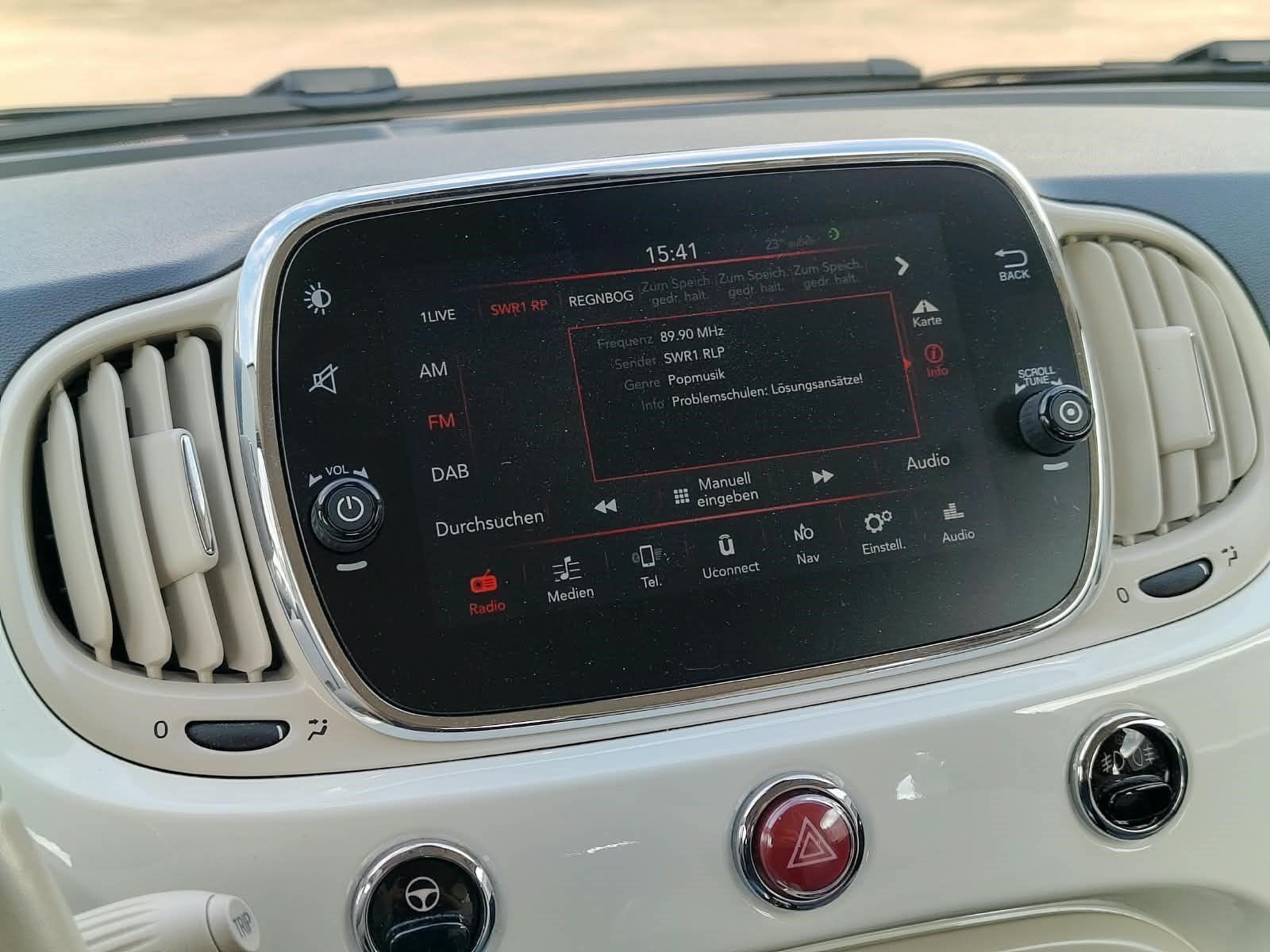FIAT 500C 1.2 Lounge Navi Tempomat Klimaautomatik – Bild 12