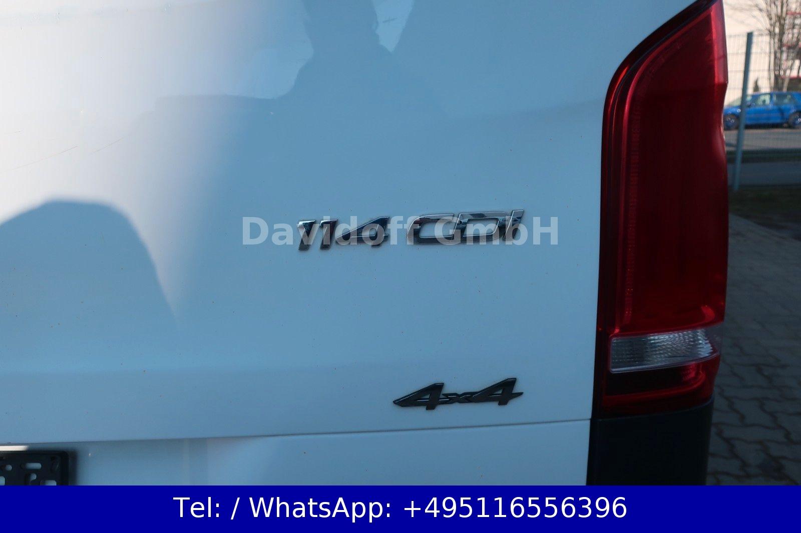Mercedes-Benz Vito Nr.118 Vito Mixto 114CDI 4MATIC extralang 1.Hand, миниатюра 18