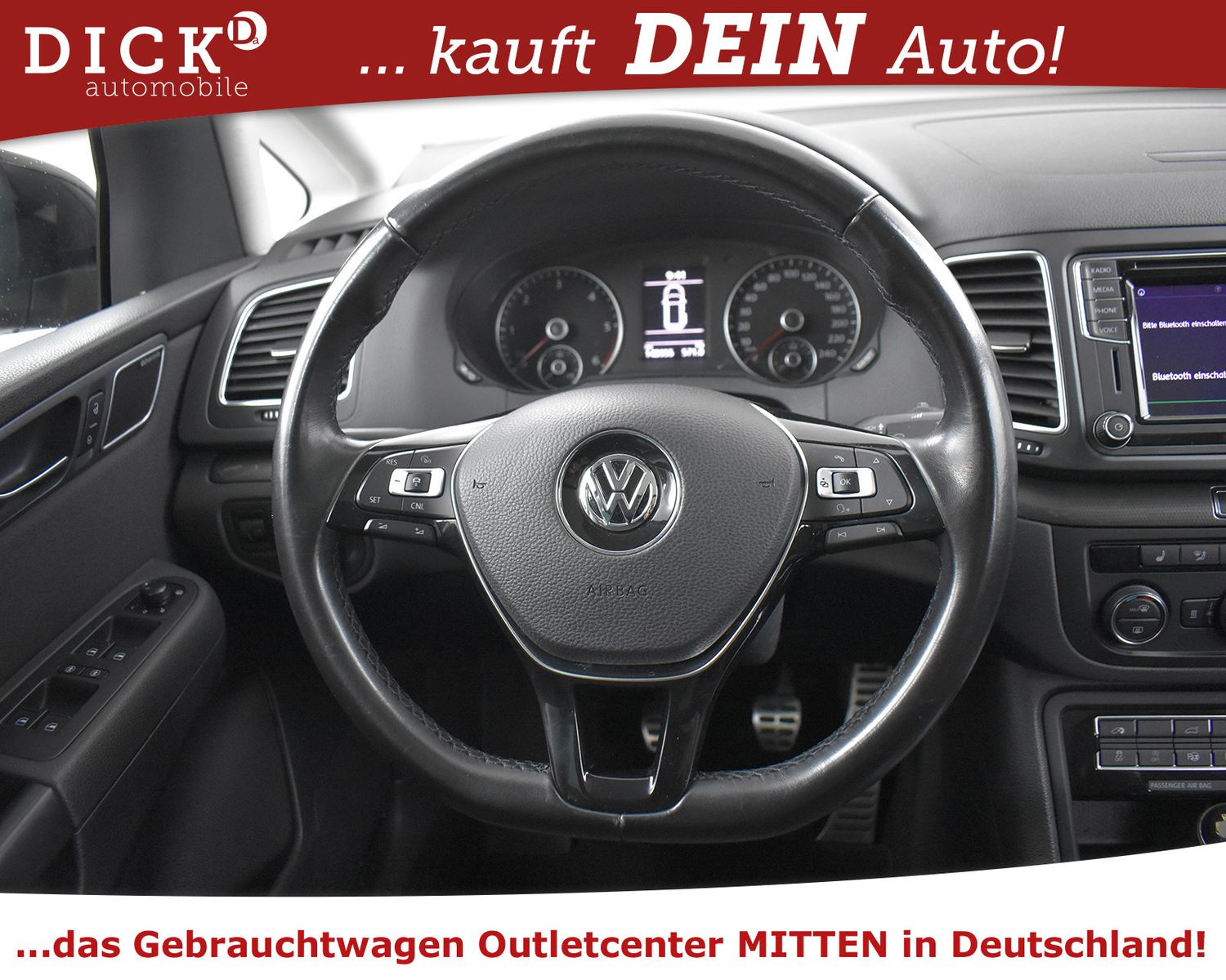 VW Sharan 2.0d Join 7SIT+EL TÜR+PANO+STDHZ+AHK+VOLL - Image 15