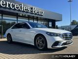 Mercedes-Benz S 350 d 4MATIC Limousine AMG Line+Pano.-DachNavi - weiße Mercedes-Benz S 350
