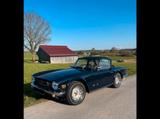 Triumph Top-Zustand, schöne Farbkombi - blaue Triumph TR6