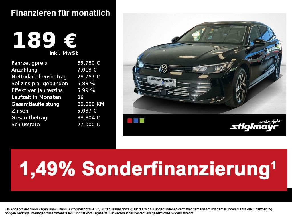 Image of Volkswagen Passat Variant