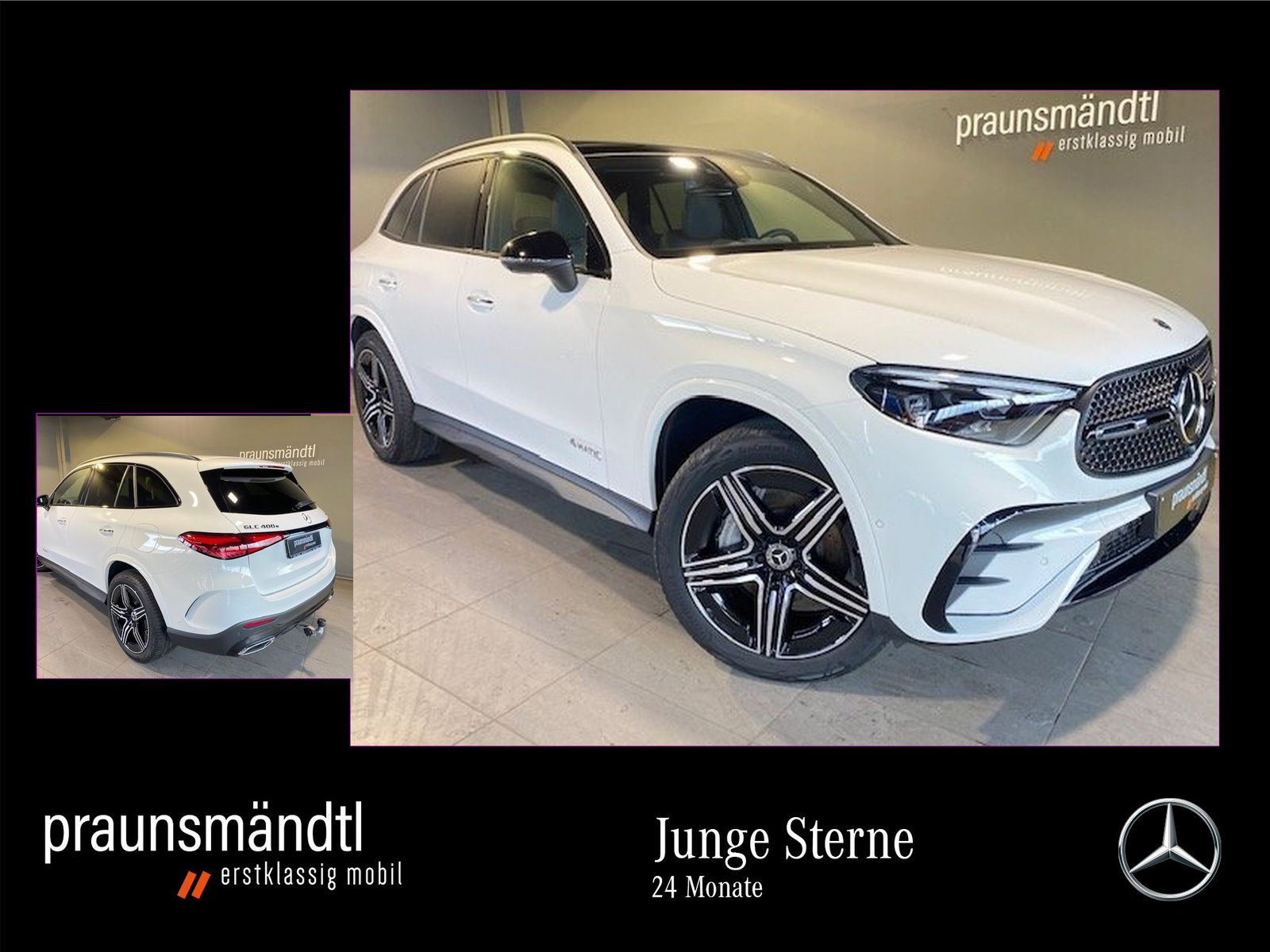 MERCEDES-BENZ GLC 400 e 4M AMG Night AHK/Sound/Pano/Distro/20"