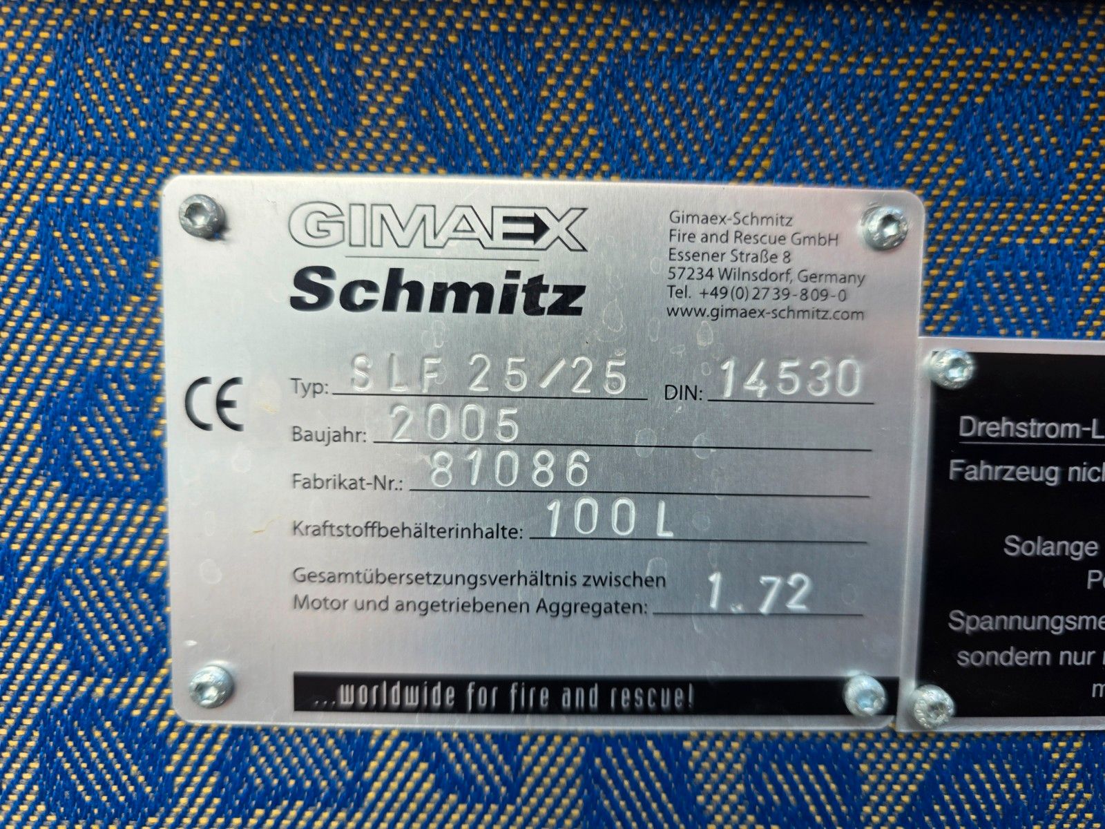 Fahrzeugabbildung MAN LE 8.150 Schaum-Löschfahrzeug 2.500L SLF 25/25