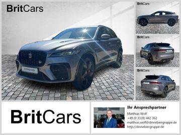 Jaguar F-PACE P550 SVR 360-CAM ACC CAM LED NAVI PANO