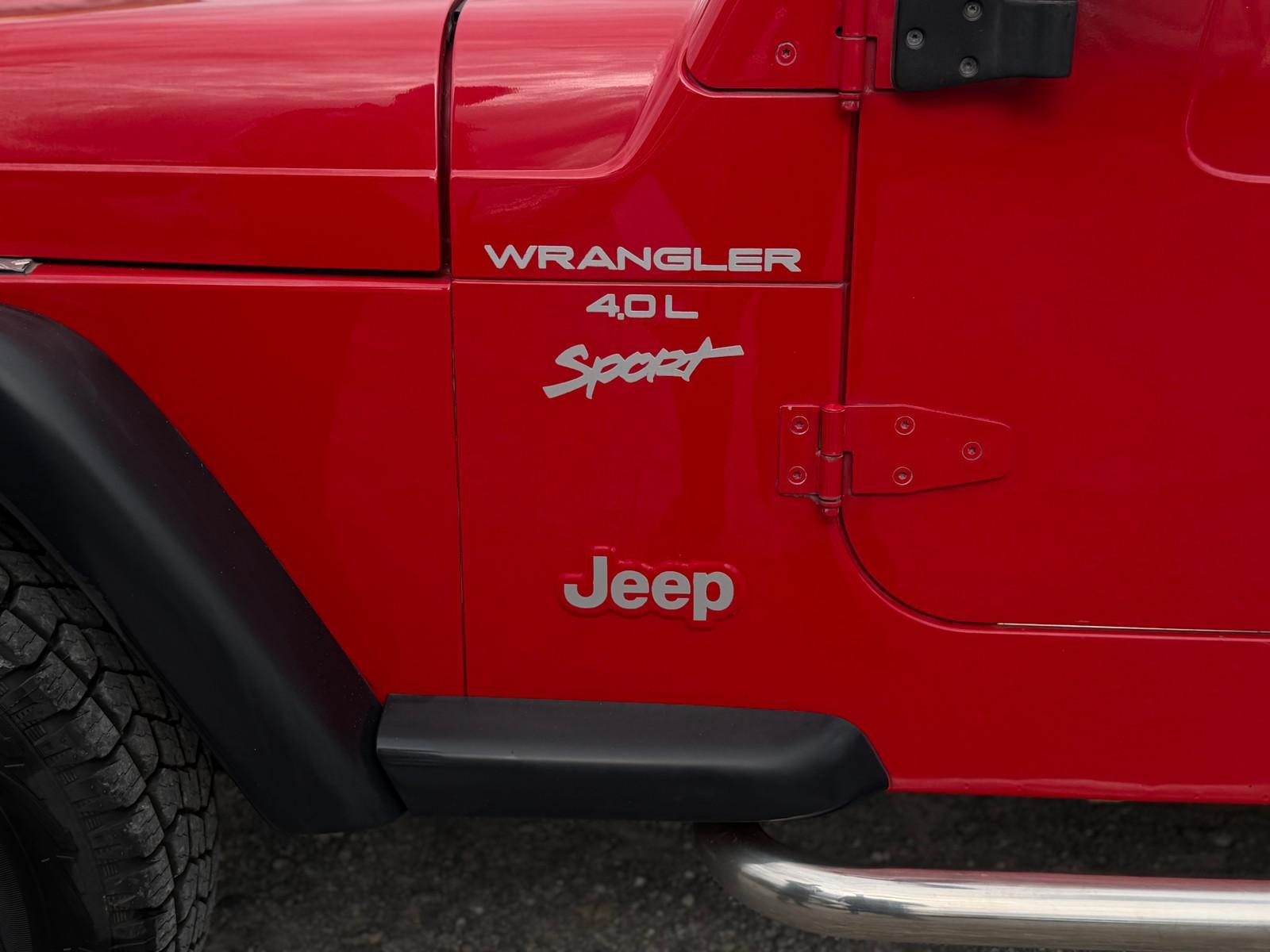 JEEP WRANGLER 4.0 SAHARA SPORT 177CH - 4X4 - CONTRÔLE TECHNIQUE NEUF - BVM