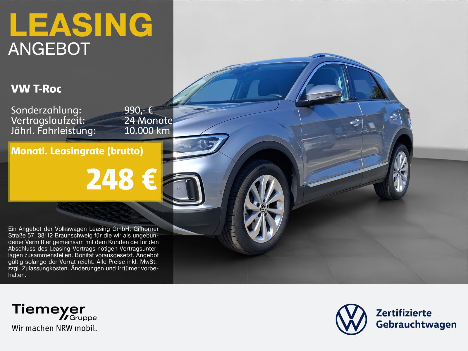 Volkswagen T-Roc 2.0 TDI DSG STYLE NAVI AHK BUSINESS KAMERA foto 1