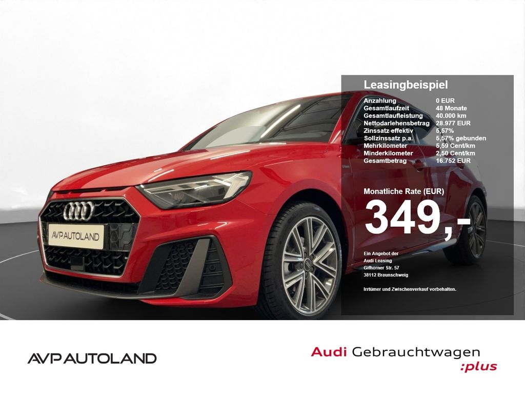 A1 Sportback 30 TFSI S tronic S line | SITZH. |