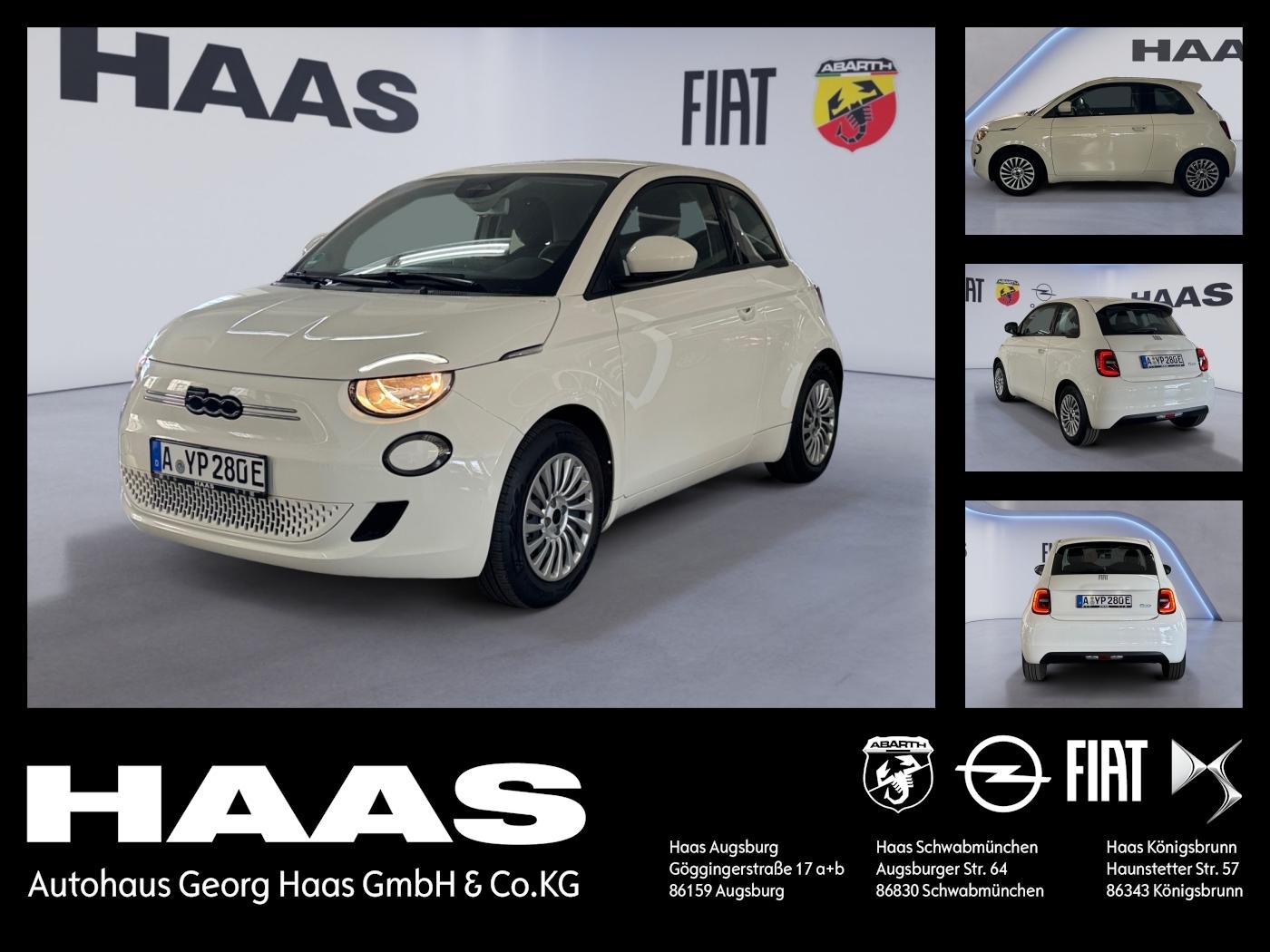 Fiat 500e Base Klimaautomatik/Nichtraucher/IsoFix