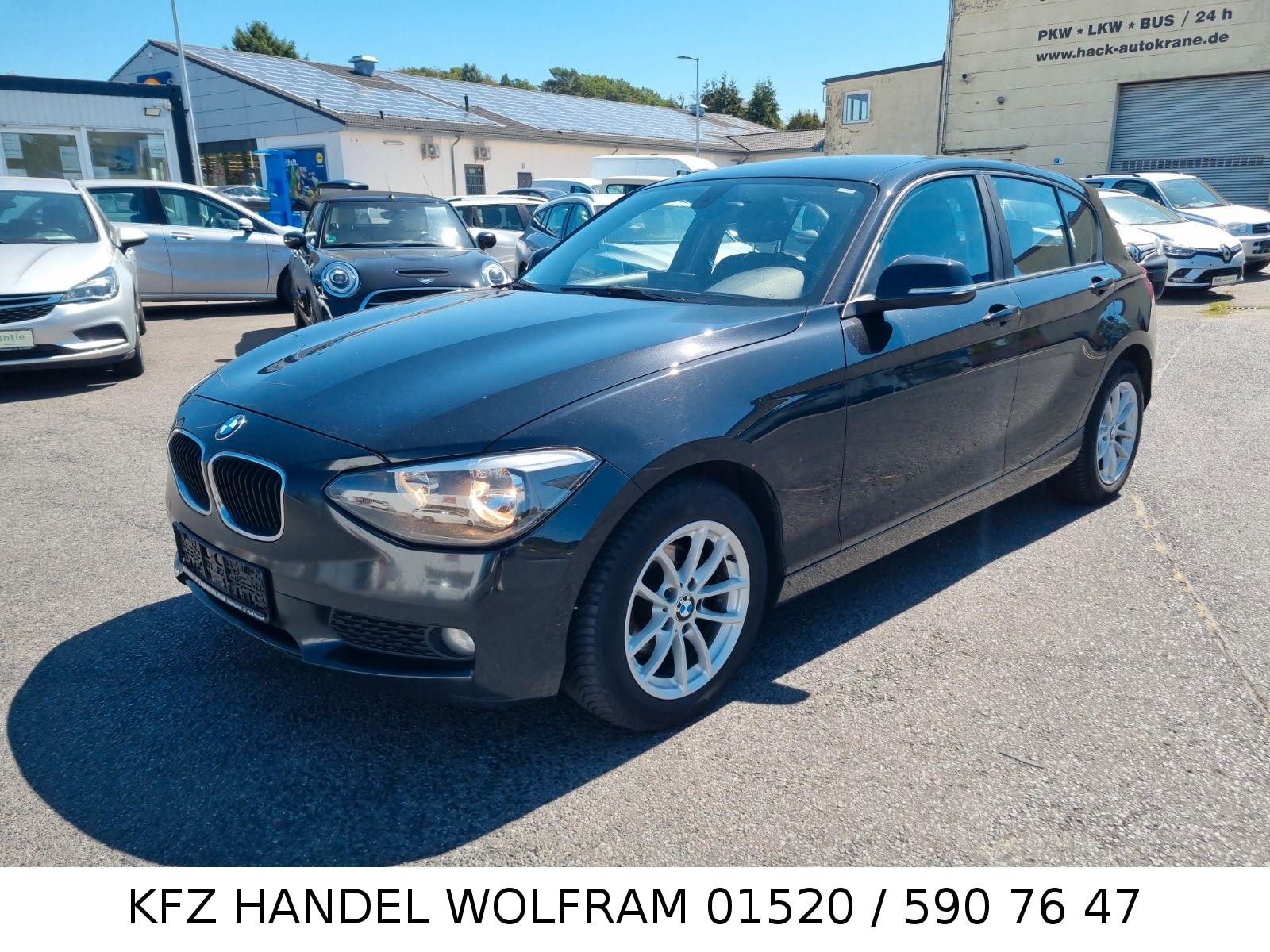 BMW 116d Sportsitze, Leder, Navi, Allwetterreifen