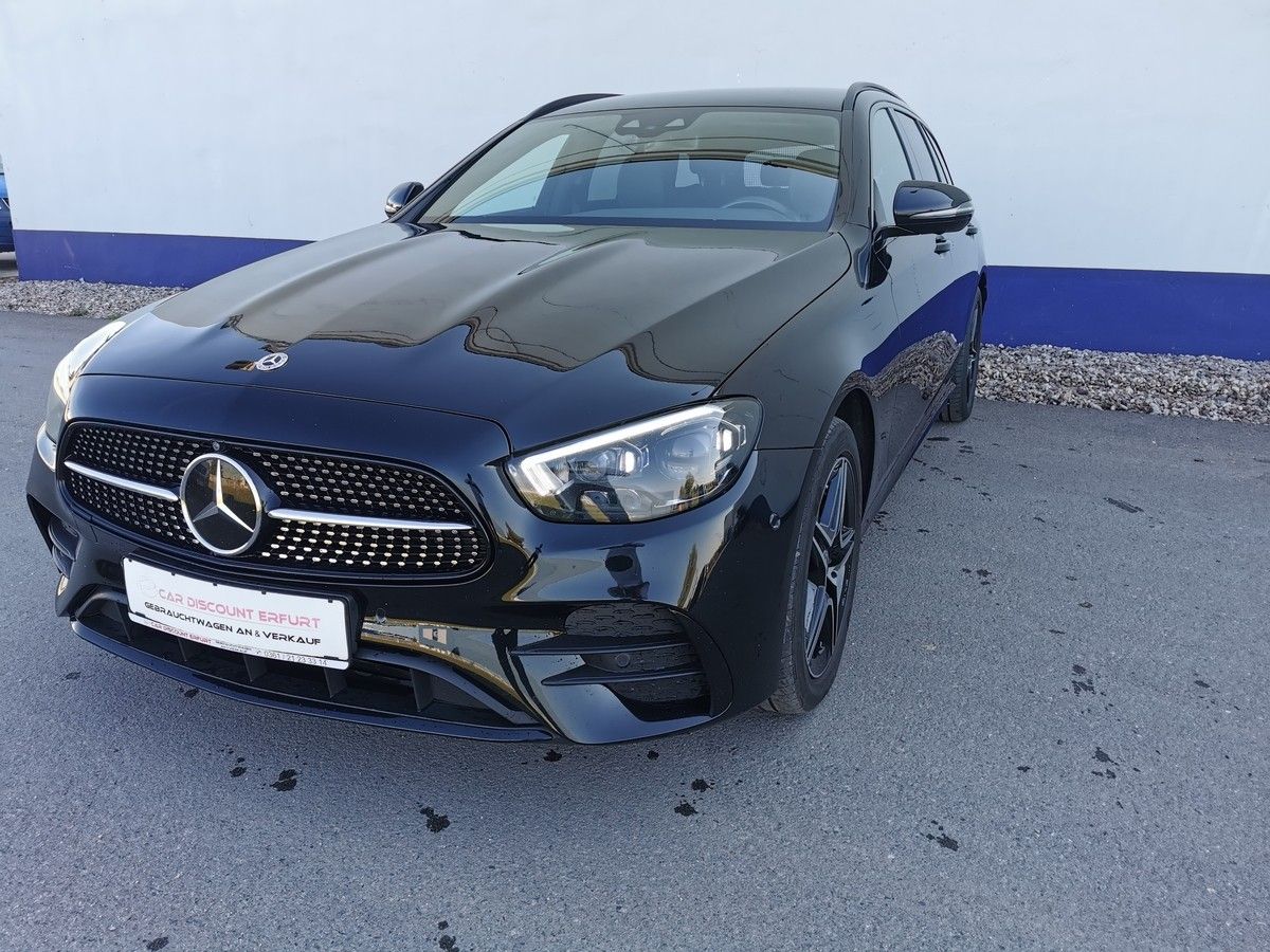 Mercedes-Benz E 300 T de AMG Line 4Matic+1.Hand+AHZV+LED+Distr imagem 2