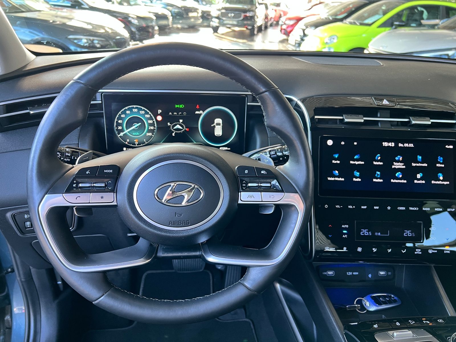 Fahrzeugabbildung Hyundai TUCSON Trend Mild-Hybrid 2WD AHK LED NAV SHZ RFK