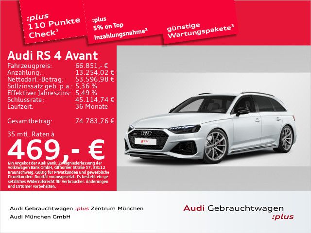 AUDI RS4 Avant tiptr. Matrix/Navi+