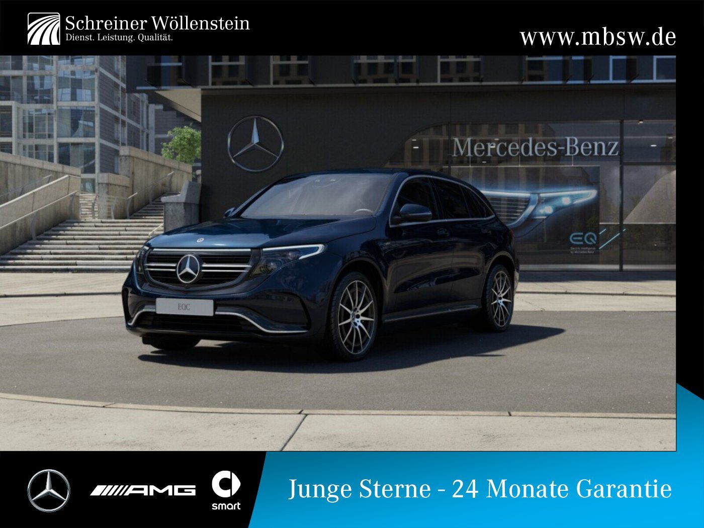 MERCEDES-BENZ EQC 400 4MATIC AMG Line AMG*Ambi*MBUX*Mbeam*AUT