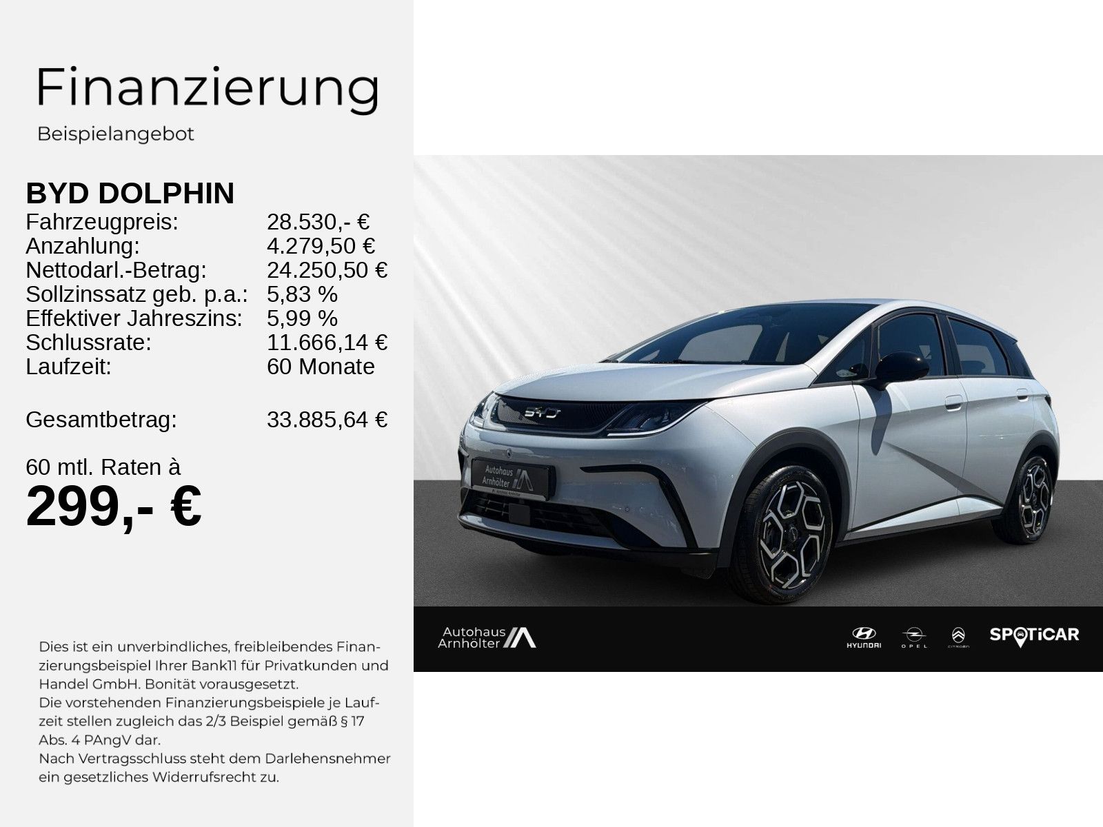 BYD DOLPHIN Comfort+NAVI+TOUCH+ELKTR SITZE+BLUETOOTH imagem 2