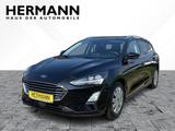Ford Focus Turnier 1.0 EcoBoost Titanium AHK*CAM*LED - mit Benzin-Antrieb: Schwarz, Stoff, mit ABS, Kombi