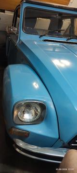 Citroën Dyane,1.Hand!,65000 km,TÜV 8/2028 - blaue Citroën 2 CV