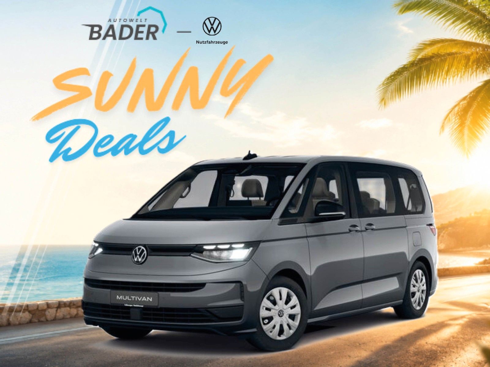 Volkswagen Multivan Trend TDI "Sunny Deals" AUTOWELT-BADER!