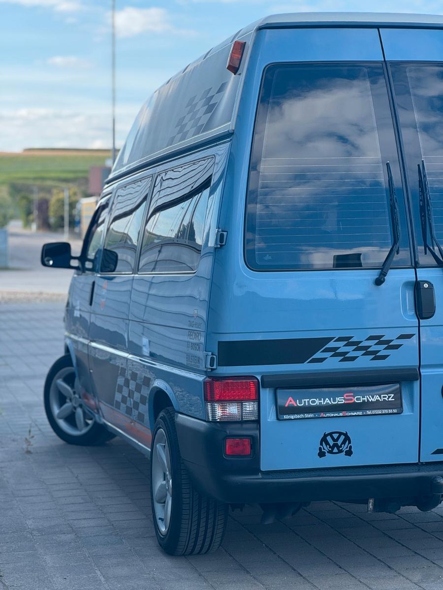 Volkswagen T4 2.4d WoMo AHK Alu Leder Rampe Hoch+Lang