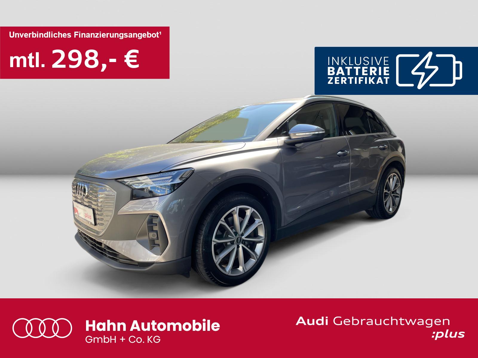 Audi Q4 40 e-tron Navi Matrix Wärmepumpe Leder AHK