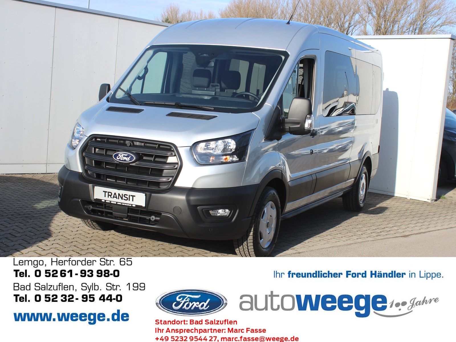 Fahrzeugabbildung Ford Transit 350 L3 Trend -Rollstuhlfahrzeug-