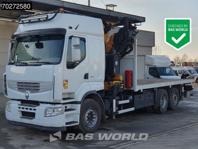 Renault Premium 450 6X2 Effer 370 6x Extensions Retarder